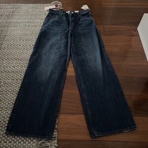 Denim Forum Relaxed Fit Dark Blue Jeans